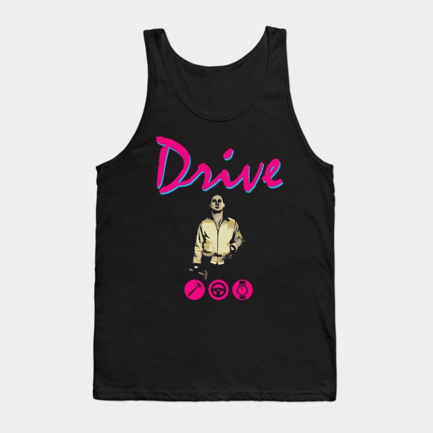 Drive Movie Tank Top by KrateMilk